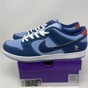 Nike SB Dunk Low Why So Sad? Coastal Blue Light Current DX5549-400 Size 14​